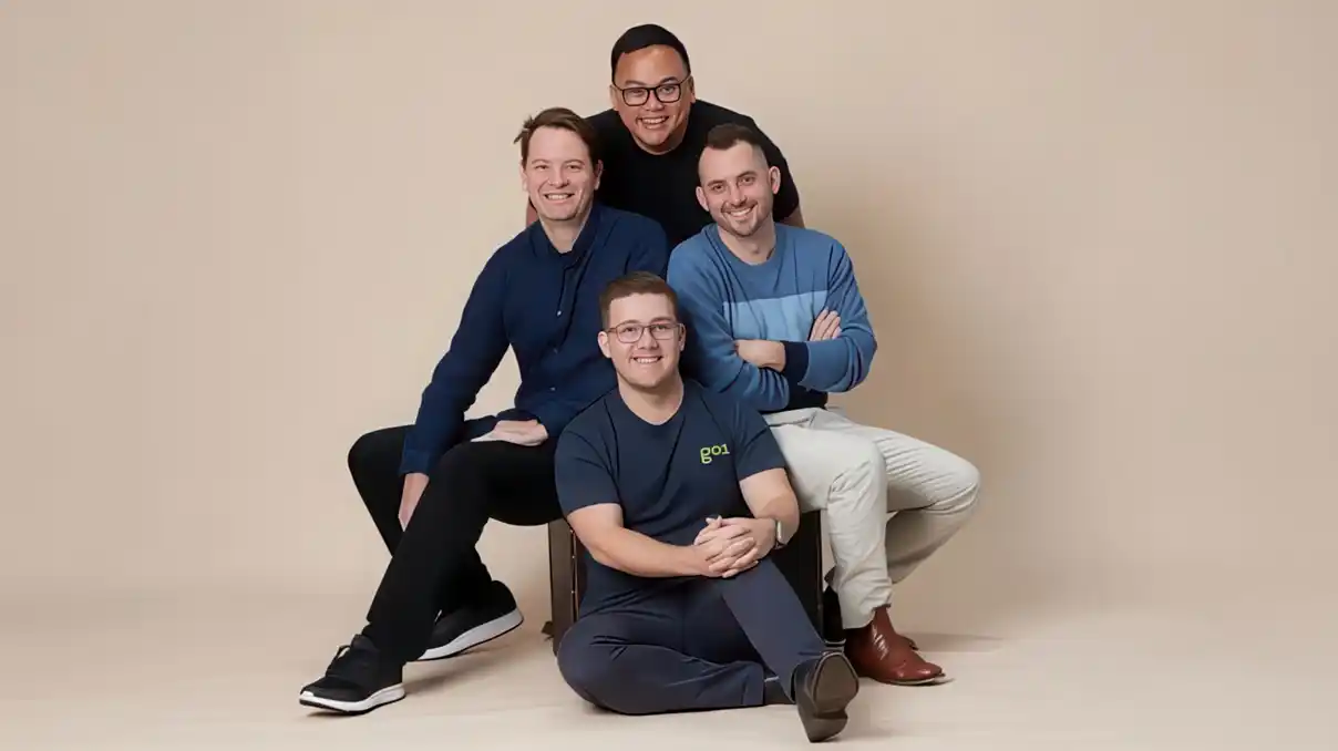 co-founders Vu Tran and Andrew Barnes--Billion-Dollar Start-Up